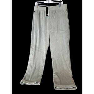 Adidas One Vlr Sweat Pants Basketball Metal Grey Unisex Large L MSRP $90 Velour